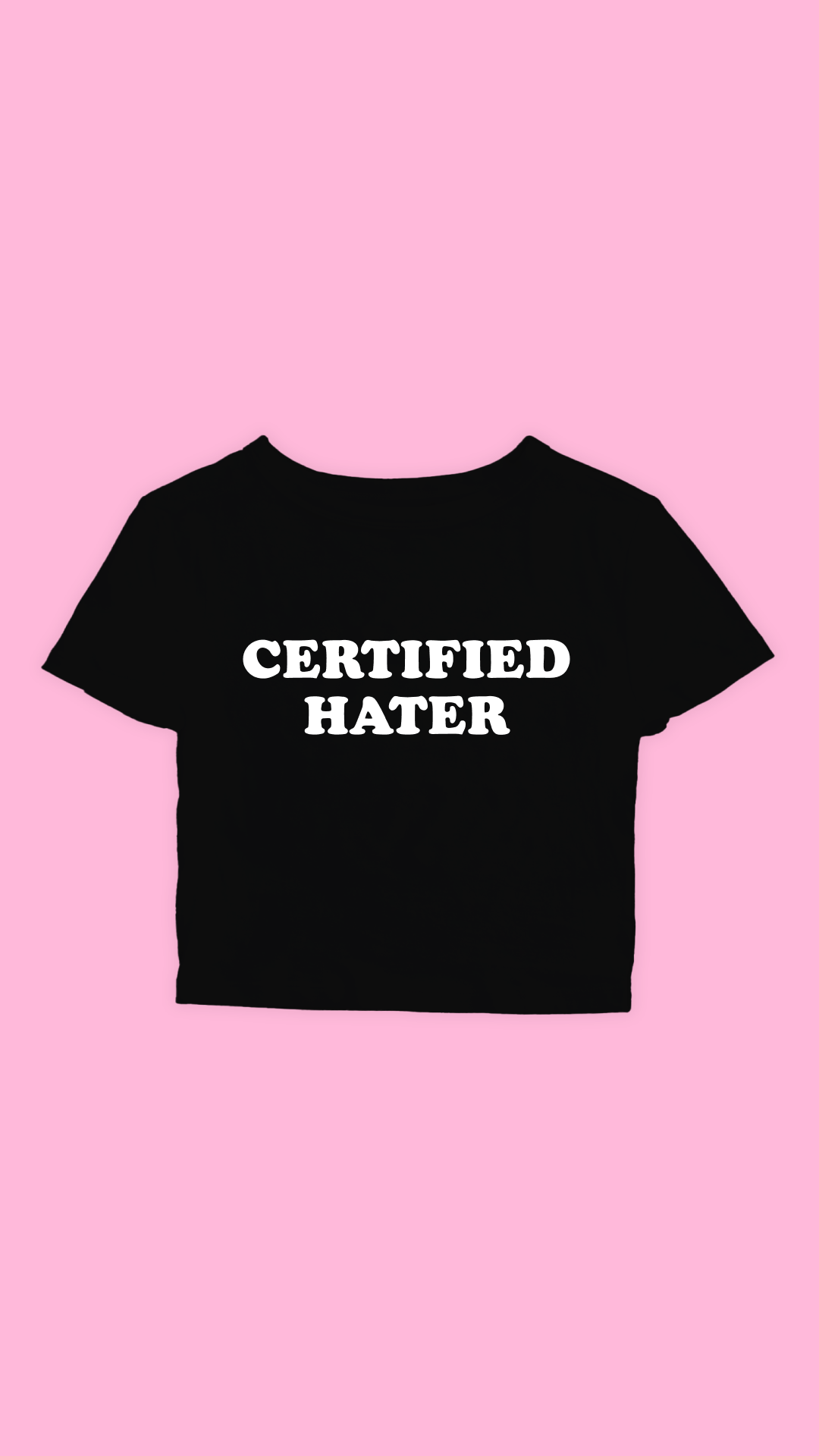 CERTIFIED HATER – silly little tops